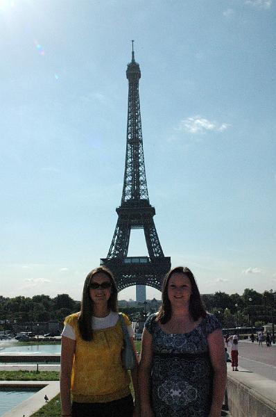 paris2007.jpg - 2007 - Eiffel Tower, Paris, FR - Gretchen & Stephanie